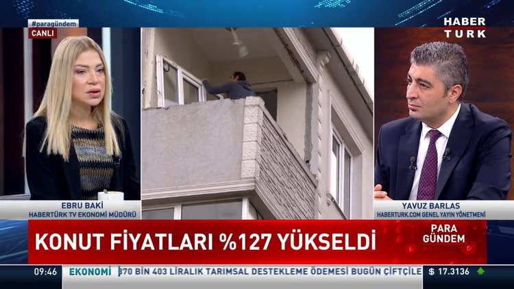 Konut Fiyat Endeksi nisanda yıllık yüzde 127 yükseldi