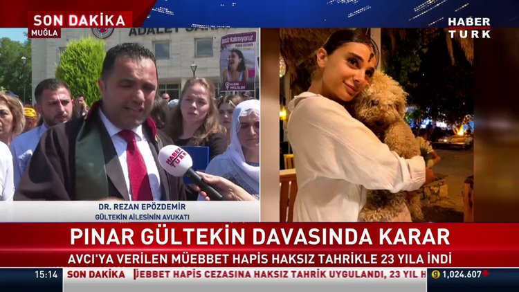 SON DAKİKA! Pınar Gültekin'in katili haksız tahrik indirimi ile 23 yıl ceza aldı