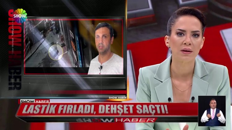 Lastik fırladı, dehşet saçtı!