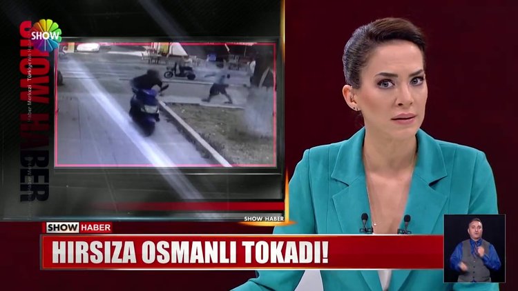Hırsıza Osmanlı tokadı!