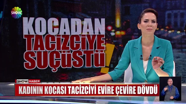 Şaşkına çeviren taciz!