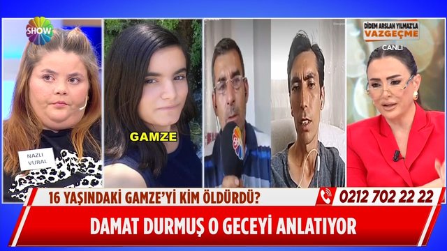 Gamze'nin ailesi canlı yayında yüzleşiyor!
