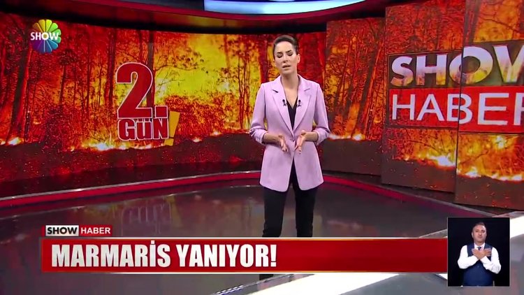 Marmaris yanıyor!