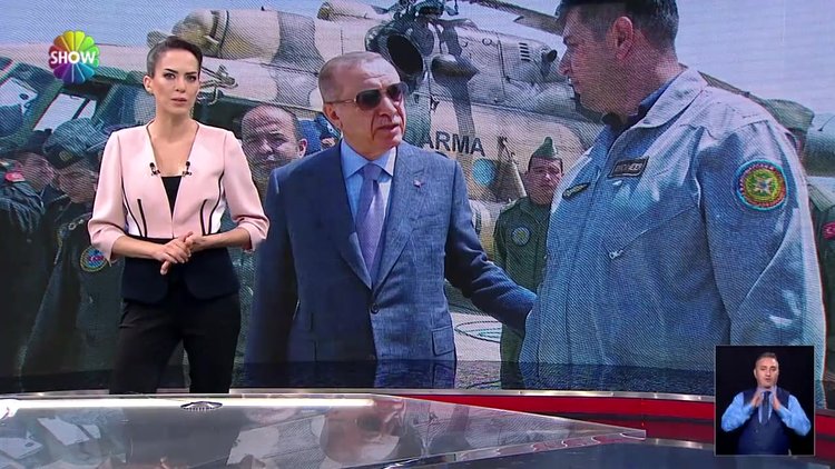 Erdoğan yangın bölgesinde