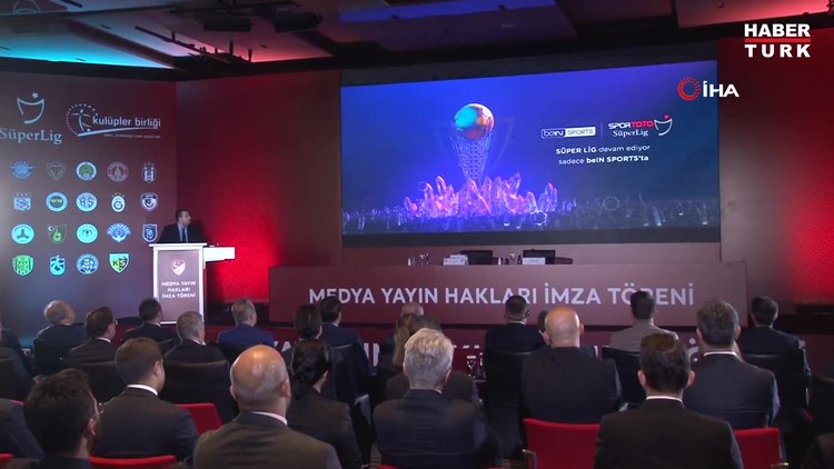 TFF ile beIN Group arasında yayın hakları sözleşmesi imzalandı