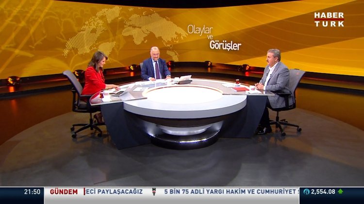 Mustafa Destici, Habertürk TV'de