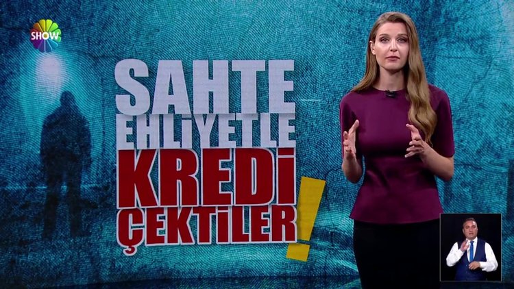 Sahte ehliyetle kredi çektiler!