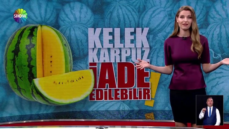 Kelek karpuz iade edilebilir!