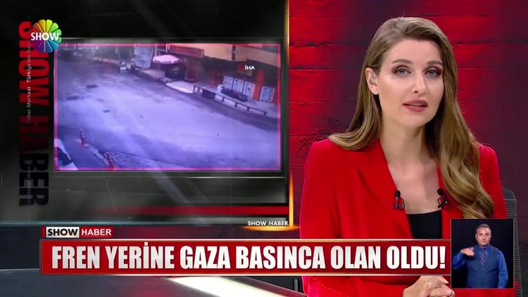 Fren yerine gaza basınca olan oldu!