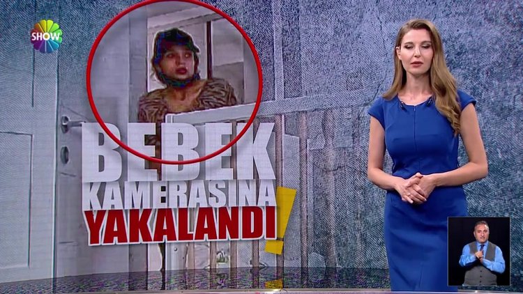 Evindeki hırsızları canlı canlı izledi!