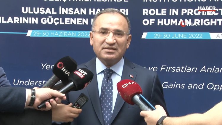 Adalet Bakanı Bekir Bozdağ'dan İsveç ve Finlandiya açıklaması