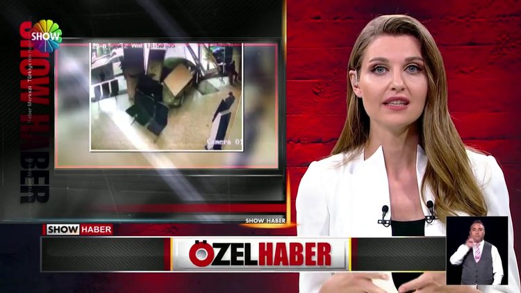 Fren yerine gaza bastı, bankaya daldı