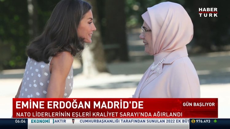 Emine Erdoğan Madrid'de
