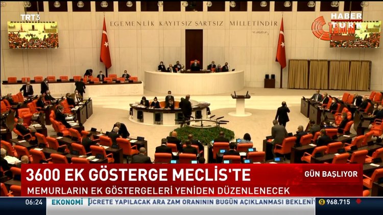 3600 ek gösterge Meclis'te