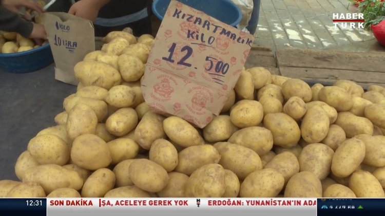 Patateste stokçuluk ve fırsatçılık yapılıyor