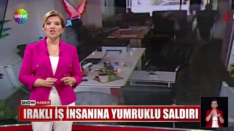 Iraklı iş insanına yumruklu saldırı