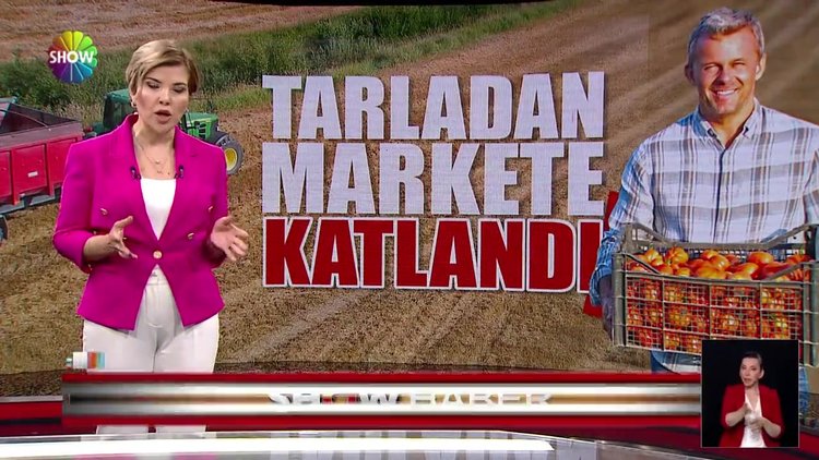 Tarladan tezgaha büyük makas!