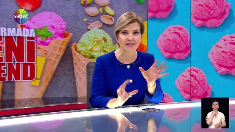 Yeni trend helvalı dondurma!