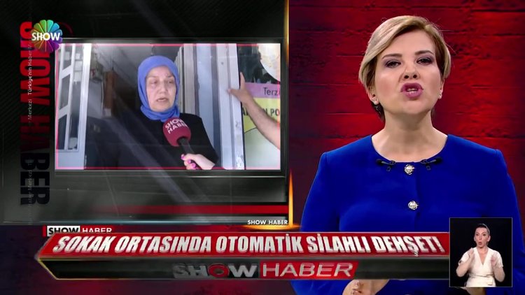 Otomatik silahlarla taradılar