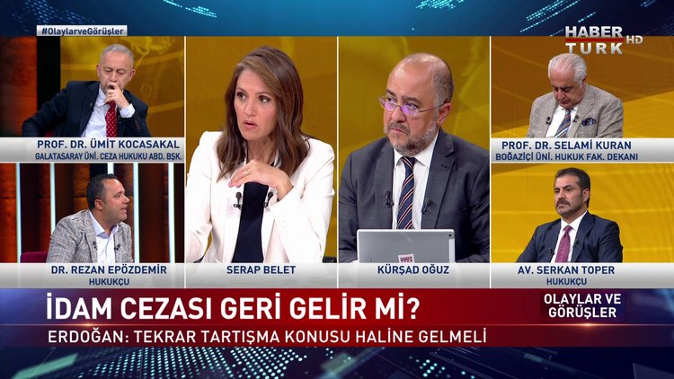 Olaylar ve Görüşler - 2 Temmuz 2022 (İdam cezası geri gelir mi?)