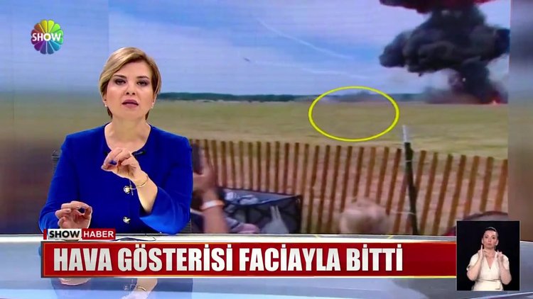 Hava gösterisi faciayla bitti