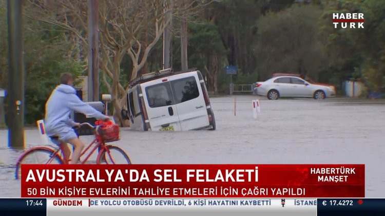 Avustralya'da sel felaketi