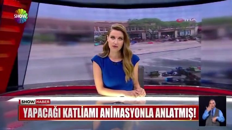 Yapacağı katliamı animasyonla anlatmış!