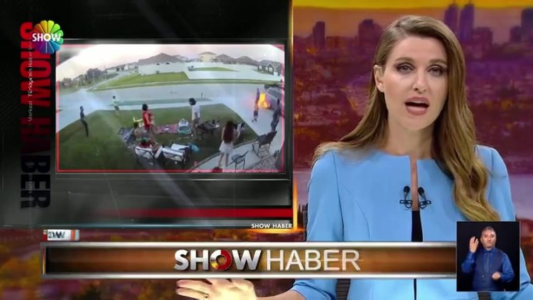 Havai fişekler bomba gibi patladı