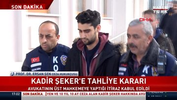 Av. Ersan Şen, Kadir Şeker'e tahliye kararını değerlendirdi