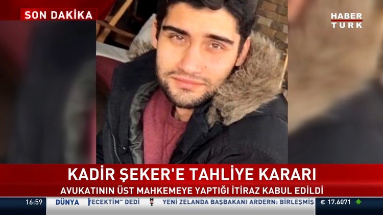 SON DAKİKA! Kadir Şeker'e tahliye kararı