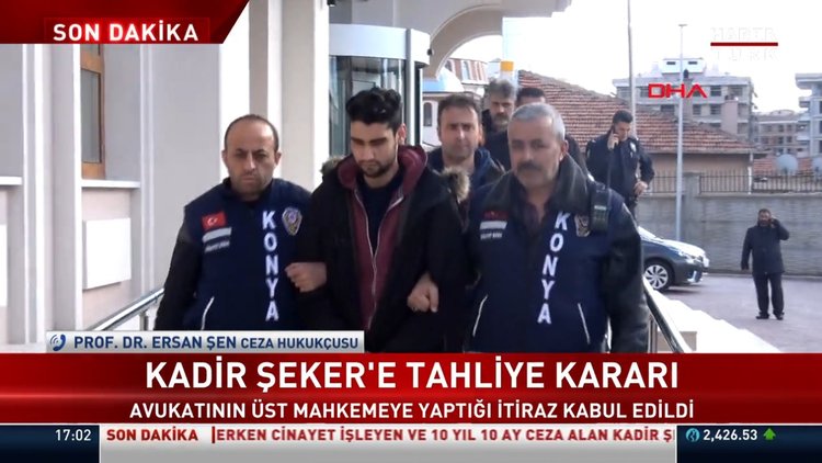 Prof. Dr. Ersan Şen, Kadir Şeker'in tahliye kararını yorumladı