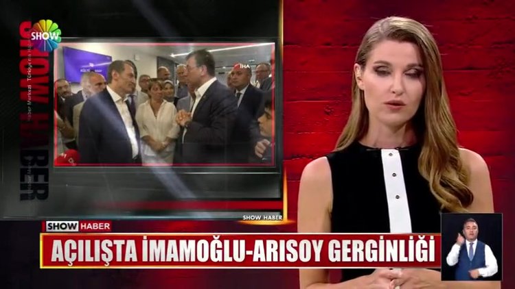 Açılışta İmamoğlu-Arısoy gerginliği