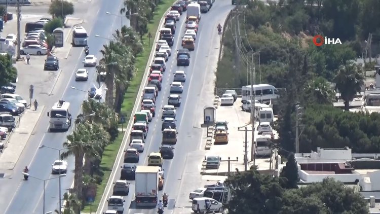 Bodrum'a tatilci akını başladı!