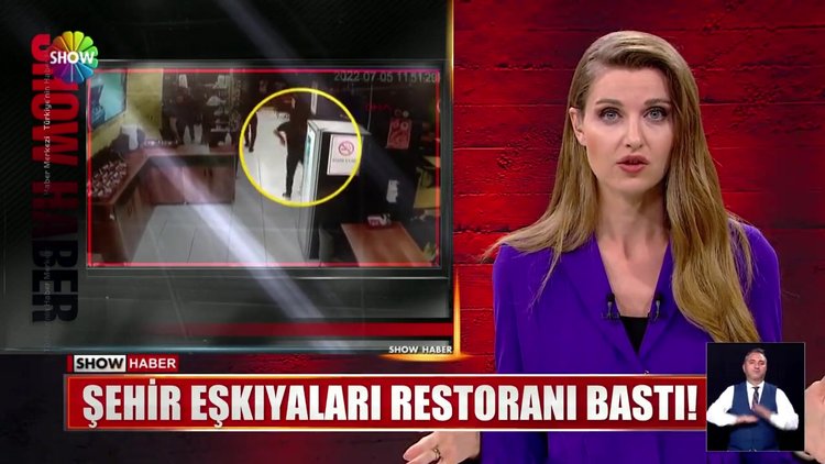 Şehir eşkiyaları restoran bastı!