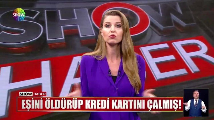 Eşini öldürüp kredi kartını çalmış!