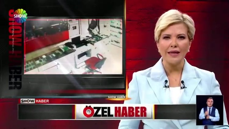 Mağazayı soyup soğana çevirdiler!