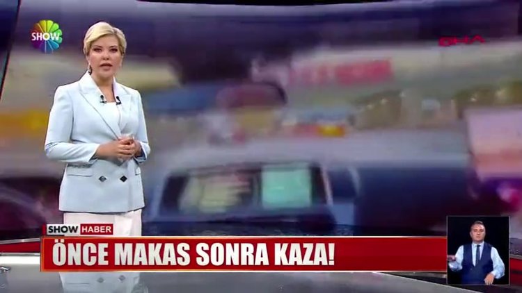 Önce makas sonra kaza!