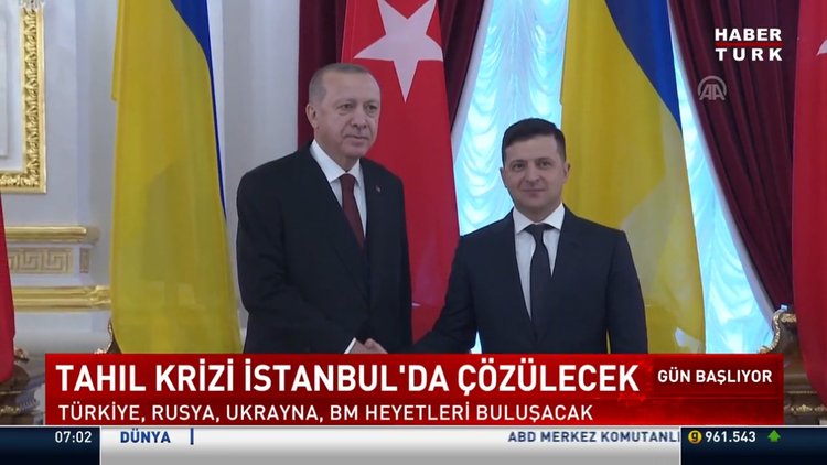 Tahıl krizi İstanbul'da çözülecek