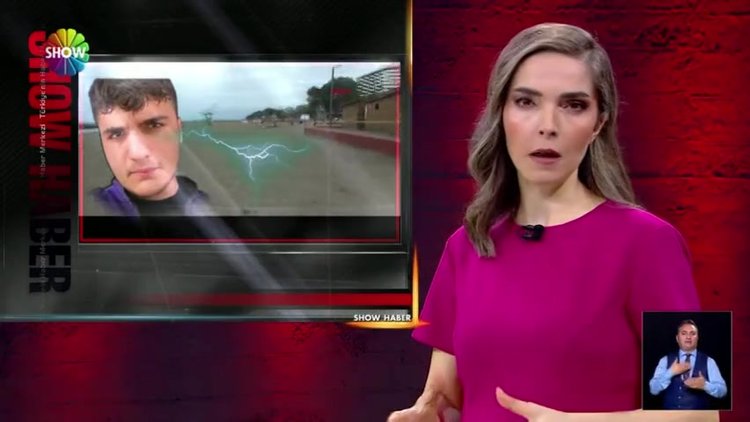 Direğe yaslandı, akıma kapıldı