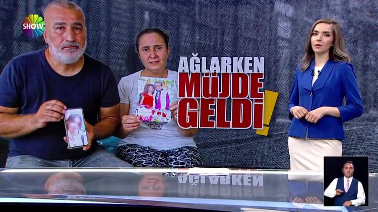 Kayıp kızları röportaj sırasında bulundu