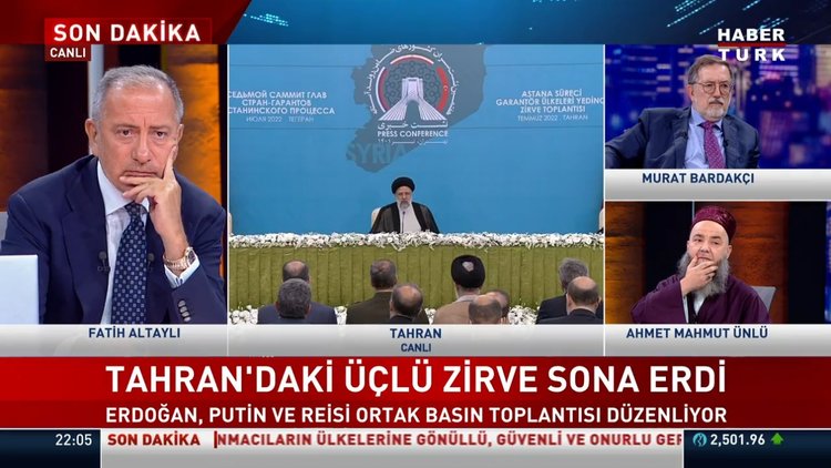 Fatih Altaylı'nın konukları Cübbeli Ahmet Hoca ve Murat Bardakçı - 2.Bölüm
