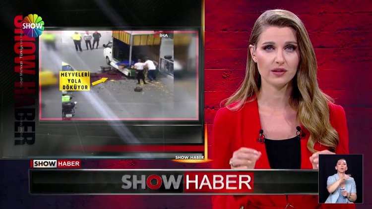 Meyveleri yola döktü!