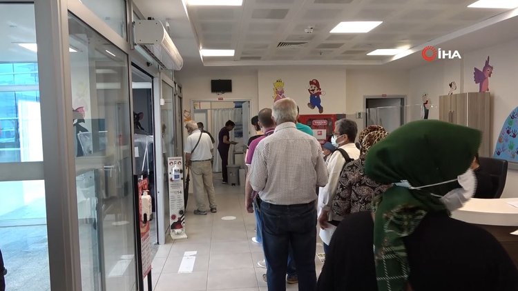 Sinop'ta korona virüs hatırlatma dozuna yoğun ilgi!