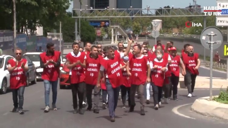 Sarıyer Belediyesi işçileri grevlerinin 16'ncı gününde