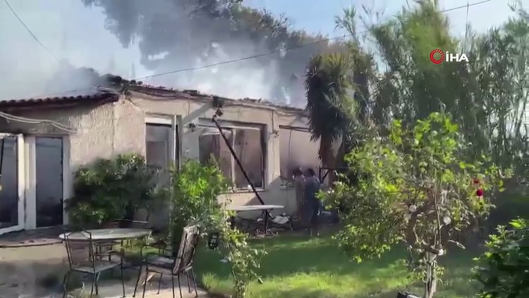 Atina'daki orman yangını ikinci gününde devam ediyor