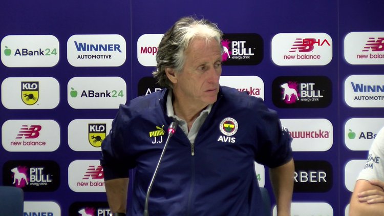 Fenerbahçe Teknik Direktörü Jorge Jesus'un Dinamo Kiev maçı sonrası açıklamaları