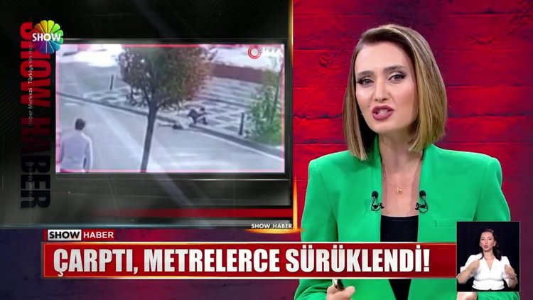 Çarptı, metrelerce sürüklendi!