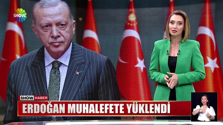 Erdoğan muhalefete yüklendi