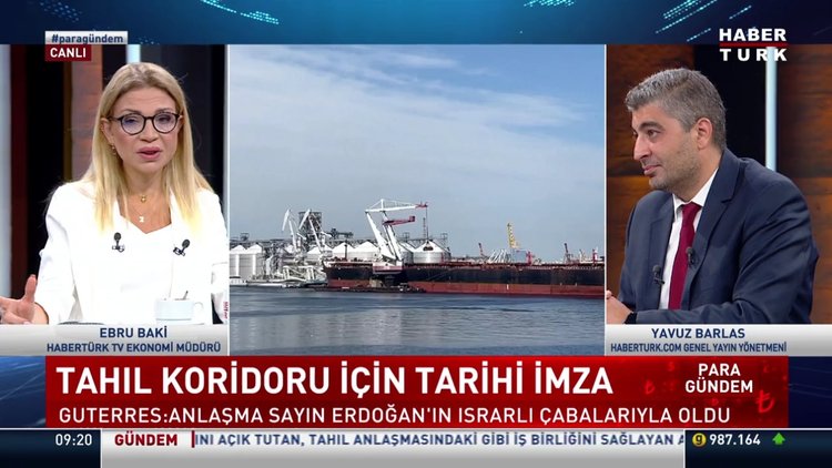 Tahıl koridoru için imzalar İstanbul'da atıldı!