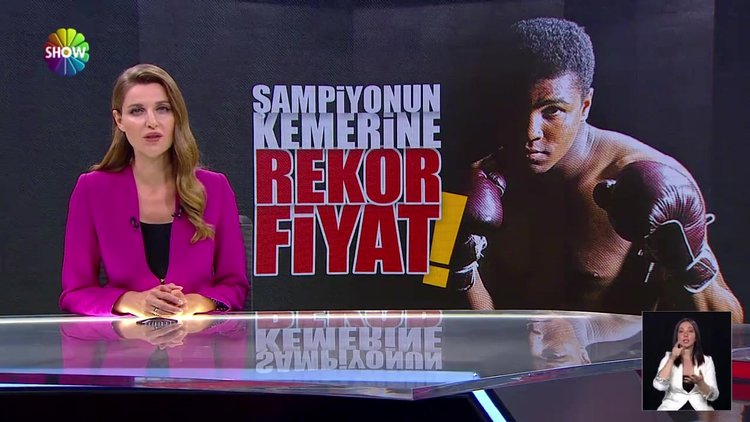 Şampiyonun kemerine rekor fiyat!